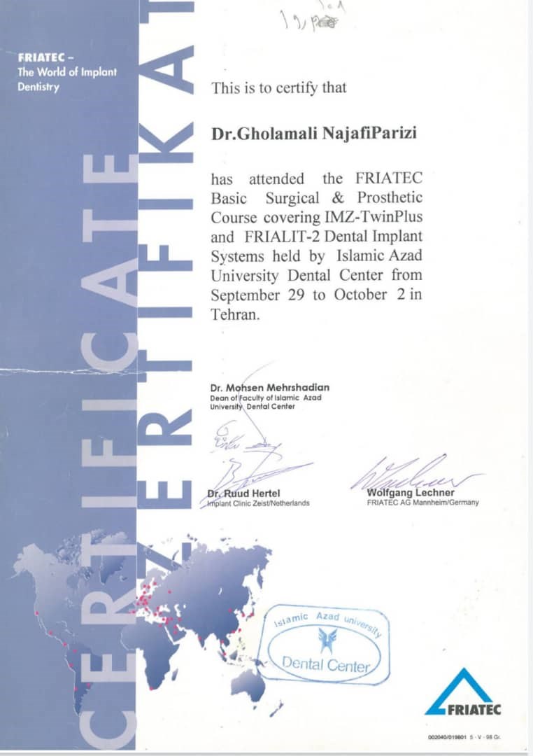 دندانپزشکی تخصصی پارسا